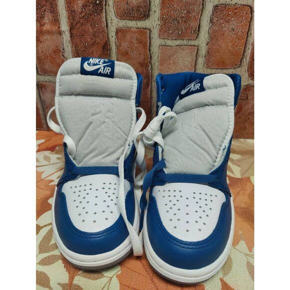Nike Air Jordan 1 True Blue Retro Men's  Size 4 Women's Size 5.5 Basketball - Picture 4 of 7